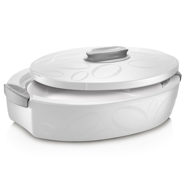 Contenitore termico ovale Tuttocaldo 3l bianco