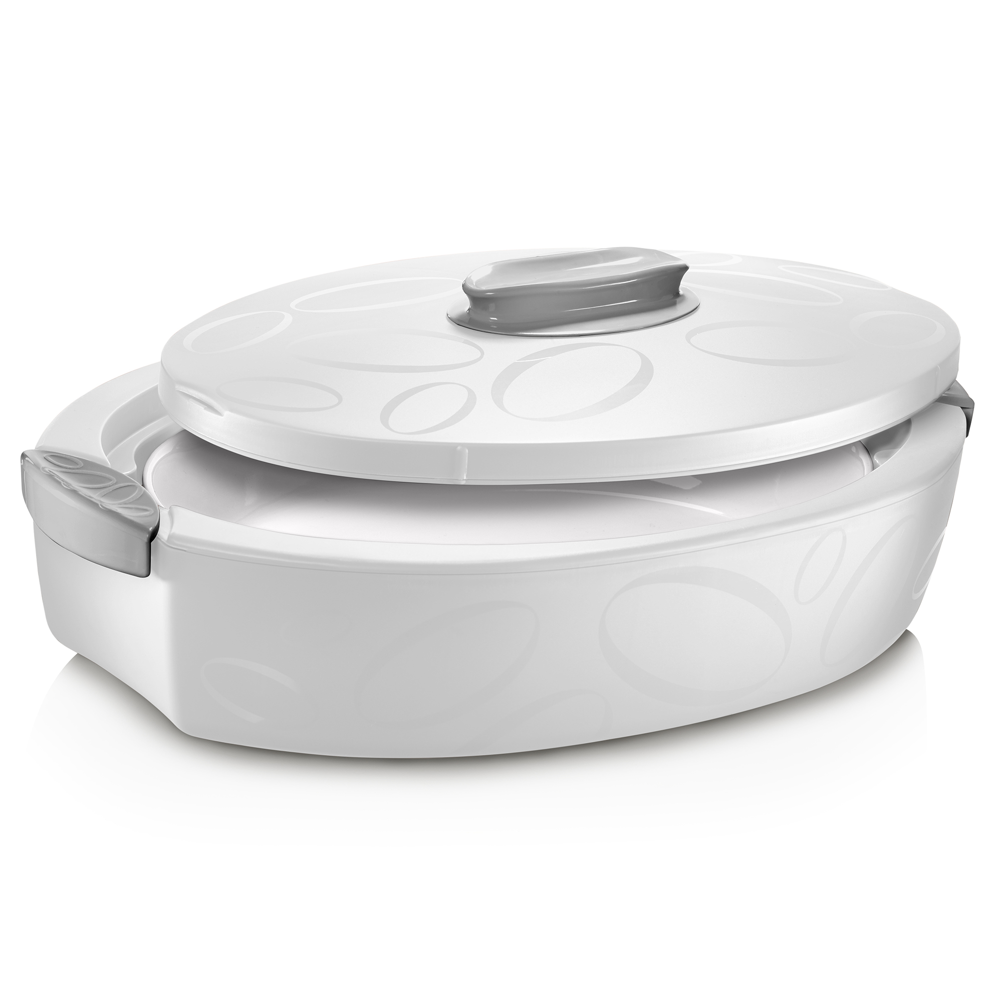 CONTENITORE TERMICO OVALE TUTTOCALDO 3L - BIANCO