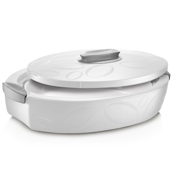 Contenitore termico ovale Tuttocaldo 4l bianco