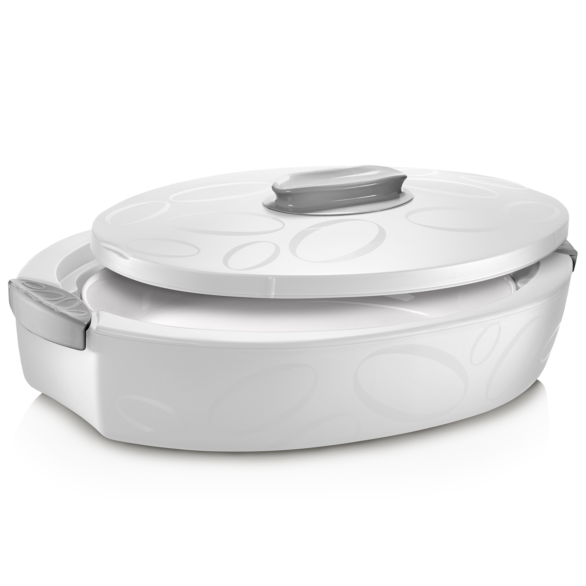 CONTENITORE TERMICO OVALE TUTTOCALDO 4L - BIANCO