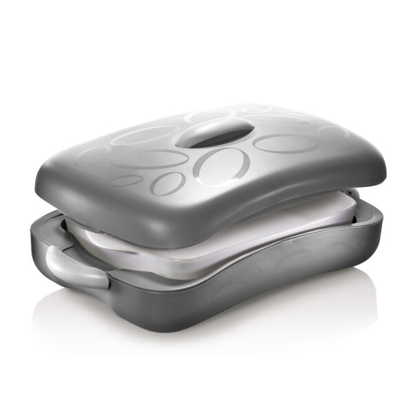 Contenitore termico rettangolare Tuttocaldo 2.5l grigio
