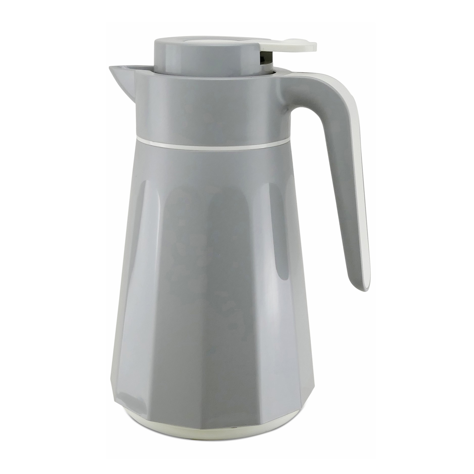 CARAFFA TERMICA LIBERTY INT. VETRO 1L - GRIGIO CHIARO