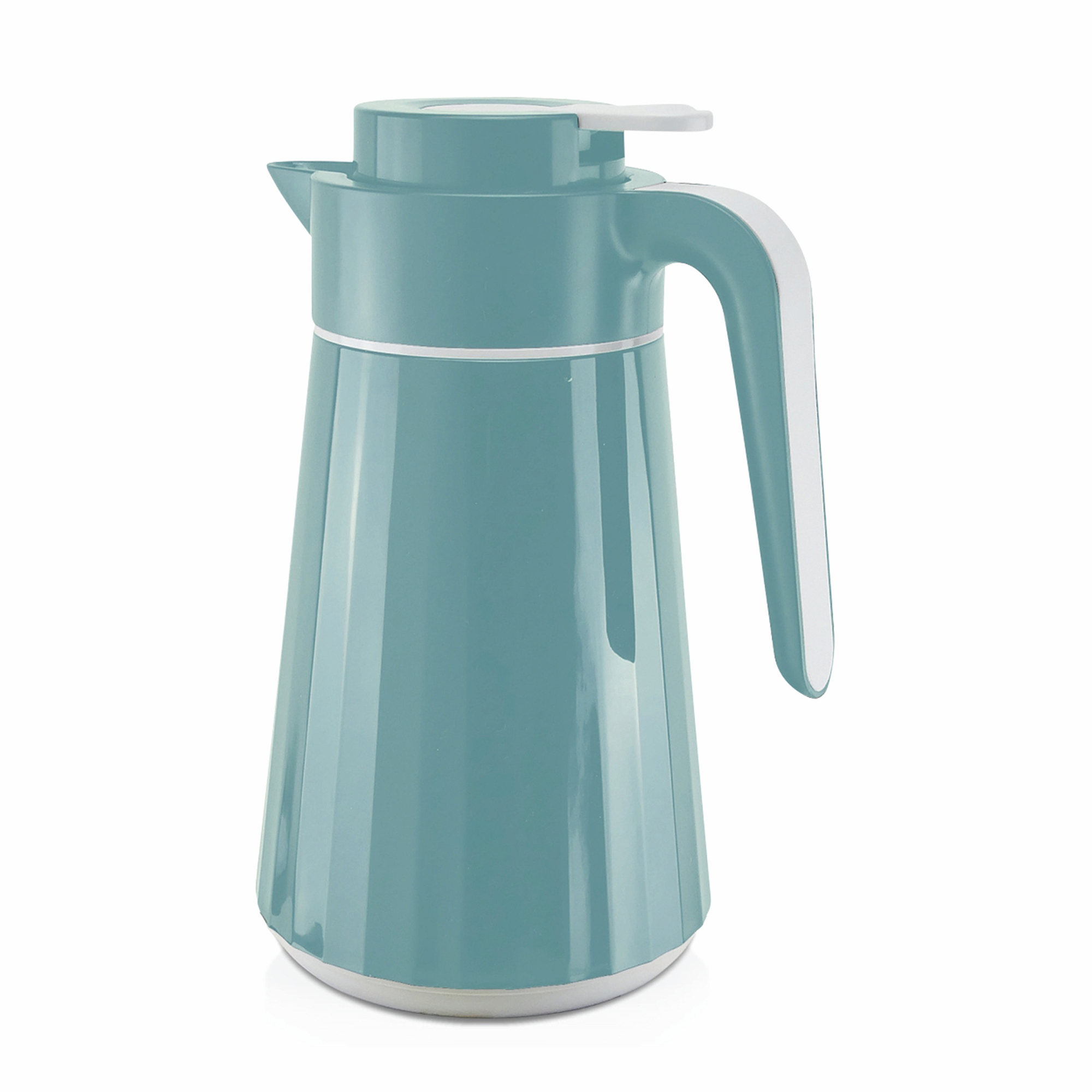 CARAFFA TERMICA RIFLESSI INT. VETRO 1L - AZZURRO
