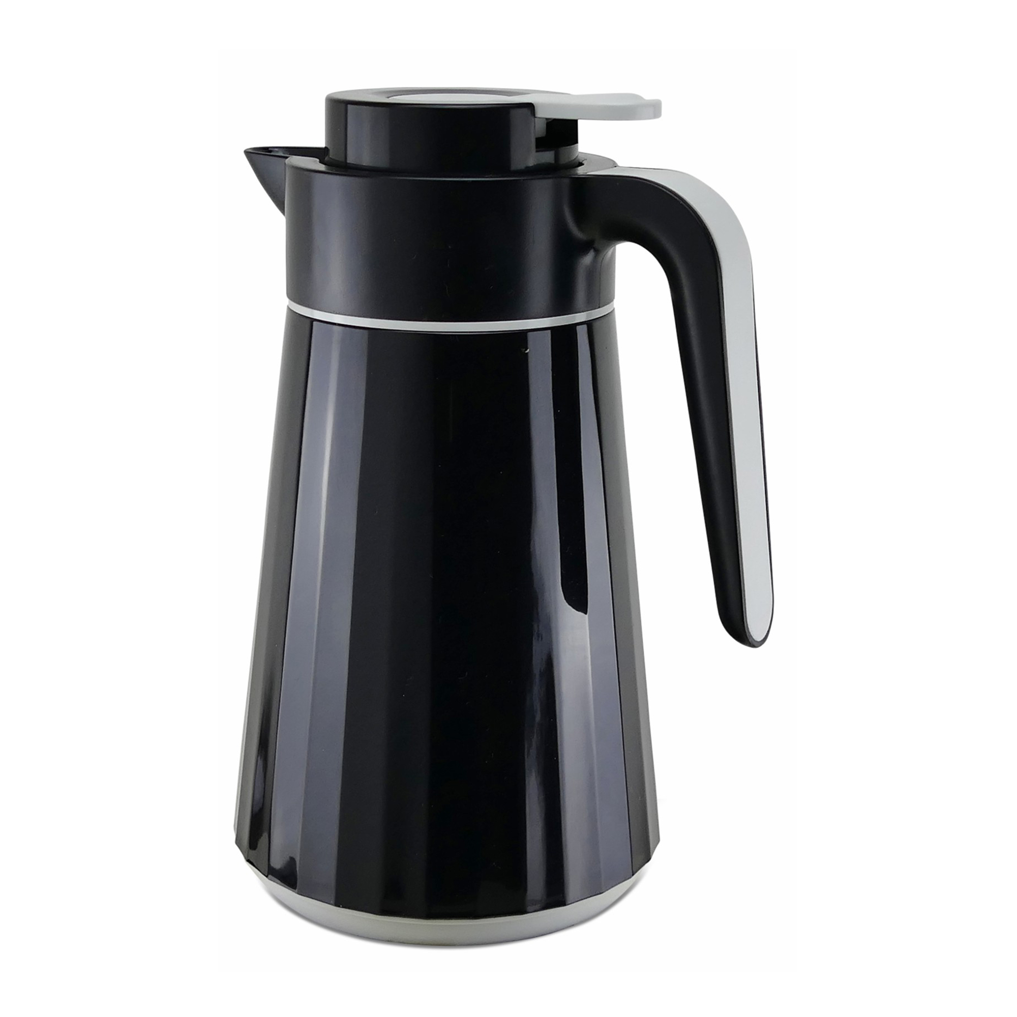 CARAFFA TERMICA RIFLESSI INT. VETRO 1L - NERO