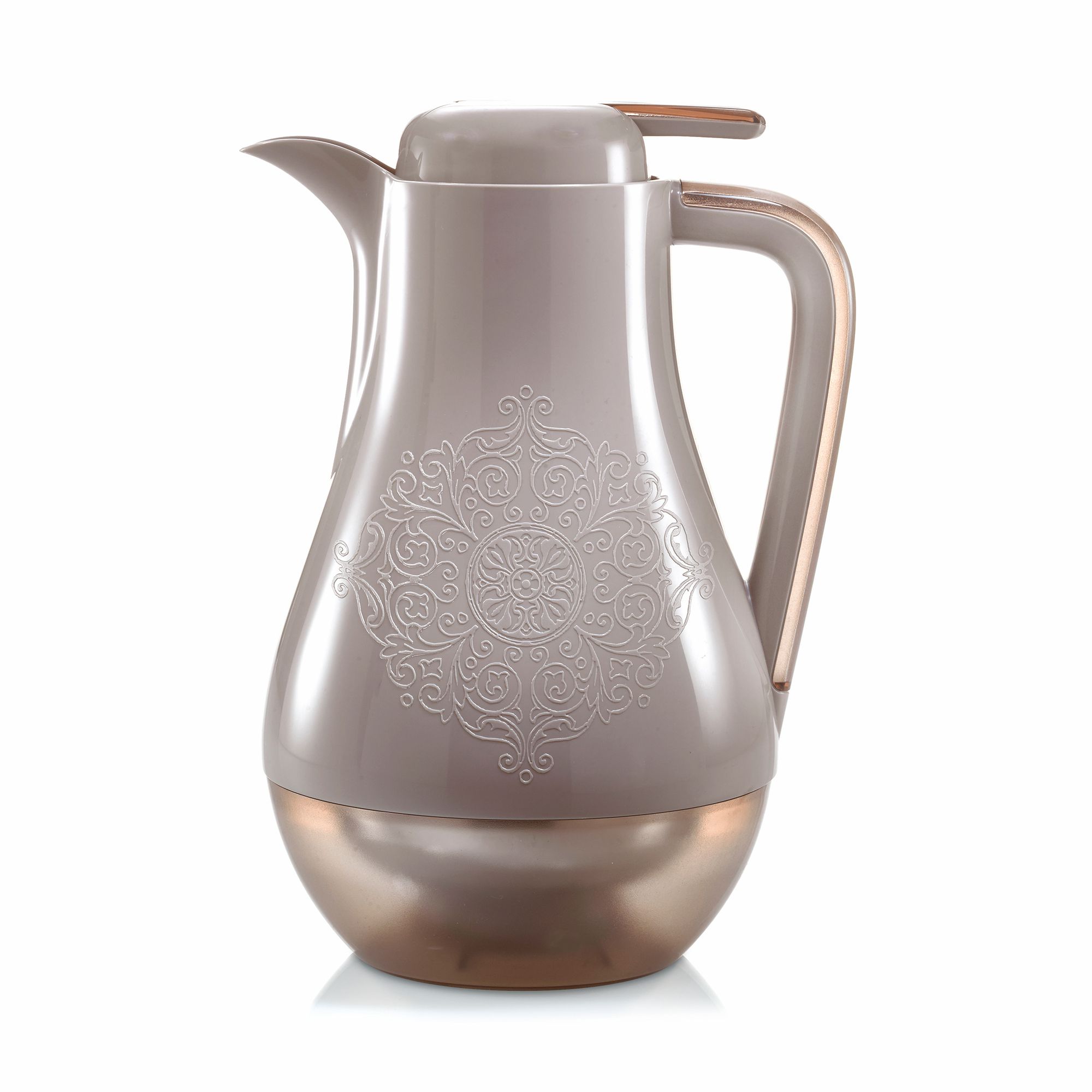 CARAFFA TERMICA ARABESQUE INT. VETRO 1L - NOCCIOLA