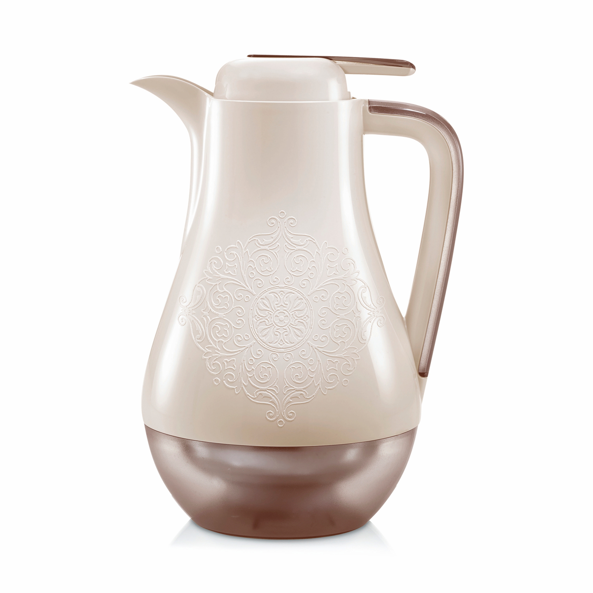 CARAFFA TERMICA ARABESQUE INT. VETRO 1L - SABBIA