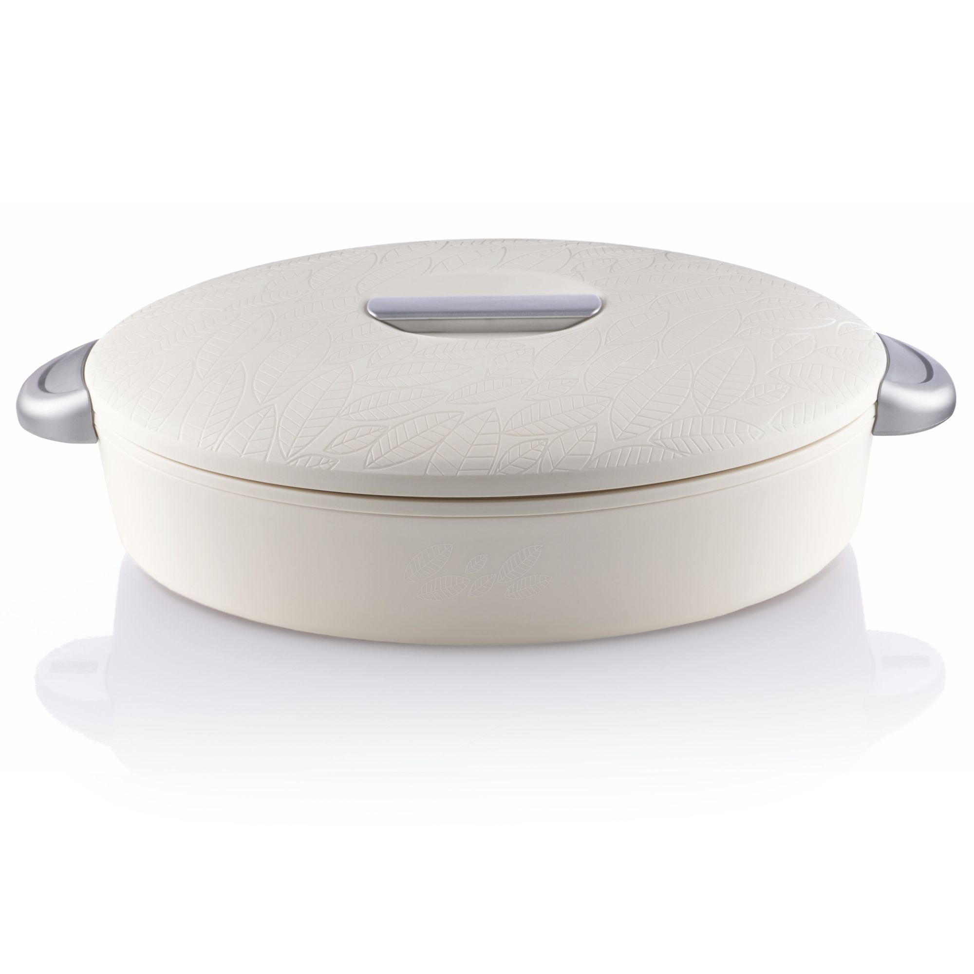 CONTENITORE TERMICO OVALE FOLIAGE 2.8L - BIANCO